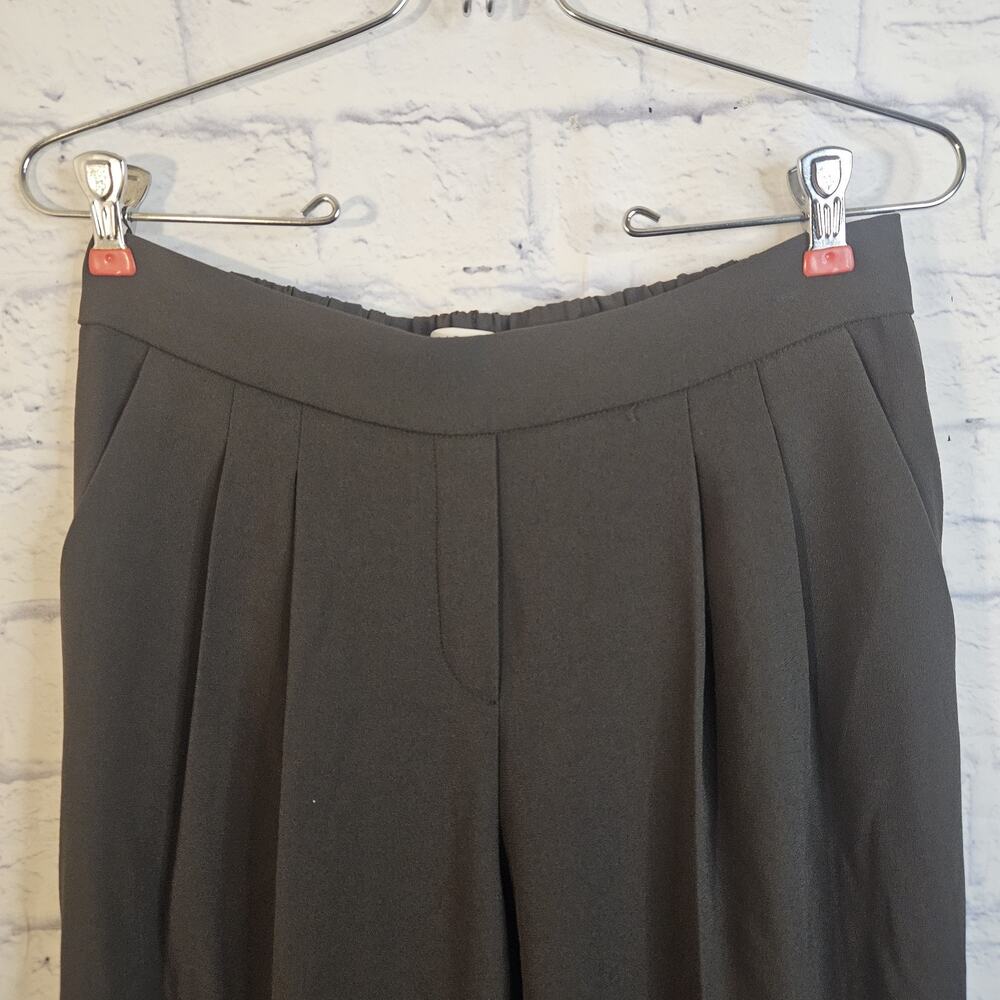 Babaton Aritzia Cohen Trousers Pants Womens Green Size 4 - Picture 2 of 6